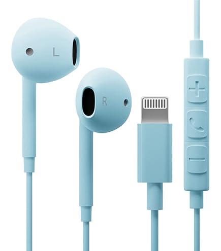 Amazon.co.jp: Premium Style USB Type-C ステレオイヤホン ブルー PG